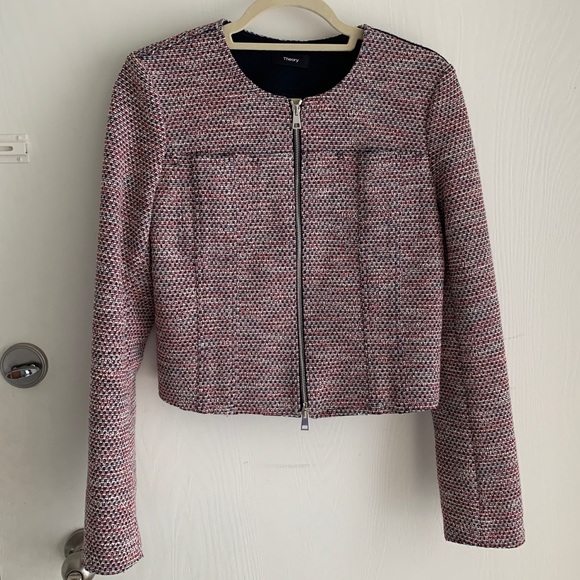 Theory Cropped Jacket - Picture 2 of 5